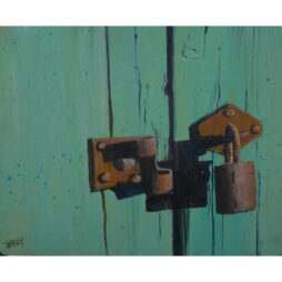 Rusty Lockset
