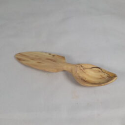 spoon#010 spalted feather scoop